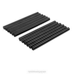 12個万能フルサイズの黒のスティック接着剤 RYOBI XJJH751 アクセサリー