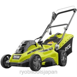13アンペア電動16芝刈り機 RYOBI XJJH247 屋外