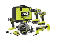 18v one+ hp ブラシレス 5 ツール コンボ キット RYOBI XJJH872 パワーツール