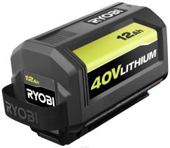 40v 12ah 大容量バッテリー RYOBI XJJH708 バッテリーと充電器