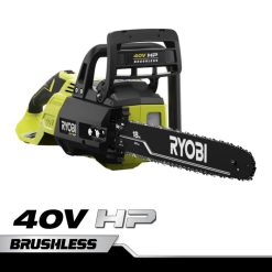 40v hp ブラシレス 18 チェーンソー キット RYOBI XJJH364 屋外