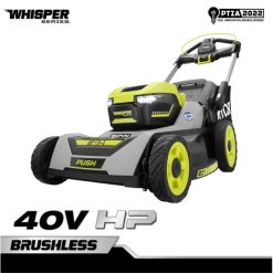 40v hp ブラシレス ウィスパー シリーズ プッシュ マルチブレード 21 芝刈り機キット RYOBI XJJH234 屋外