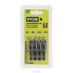 六角シャンク皿穴 - 4個パック RYOBI XJJH836 アクセサリー