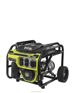 共停止センサー付き 3600 ワット発電機 RYOBI XJJH545 ツール