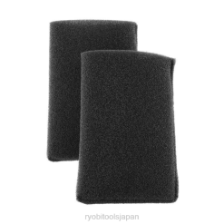 小型湿式/乾式泡フィルター (2 個パック) RYOBI XJJH606 クリーニング